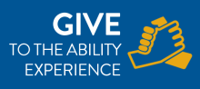 Click here to make a secure donation to The Ability Experience